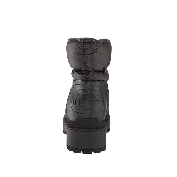 GUESS Womens 8 M Black Leeda Quilted Ankle Snow Boots NIB HK8 - Picture 2 of 6